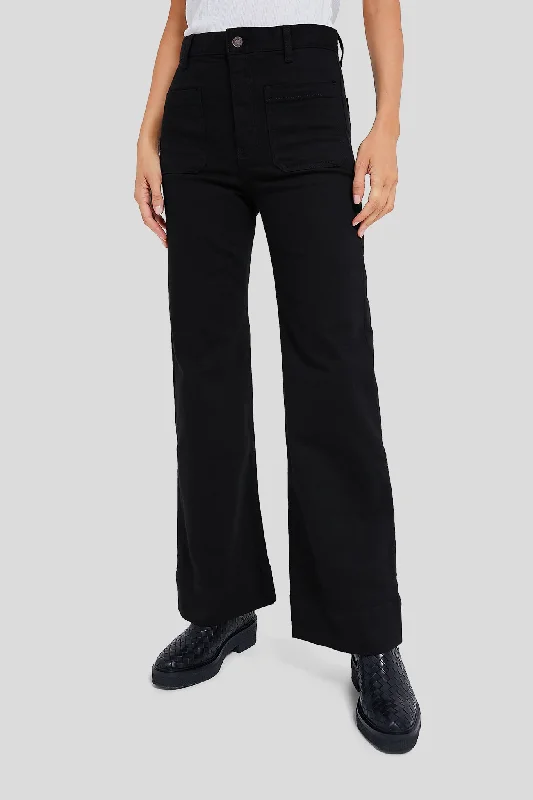 women's slim-fit denim jeansRinse Stay Black St. Monica