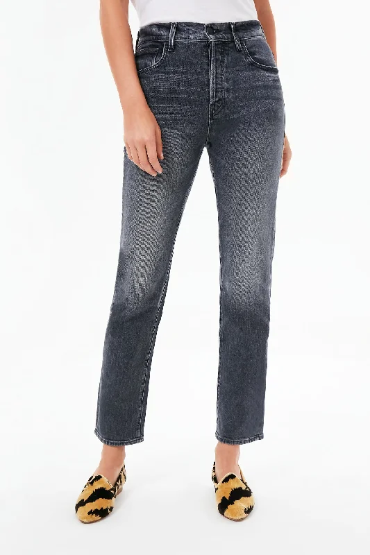 women's distressed denim jeans with holesMidnights with Molly High Waisted Hiker Hover