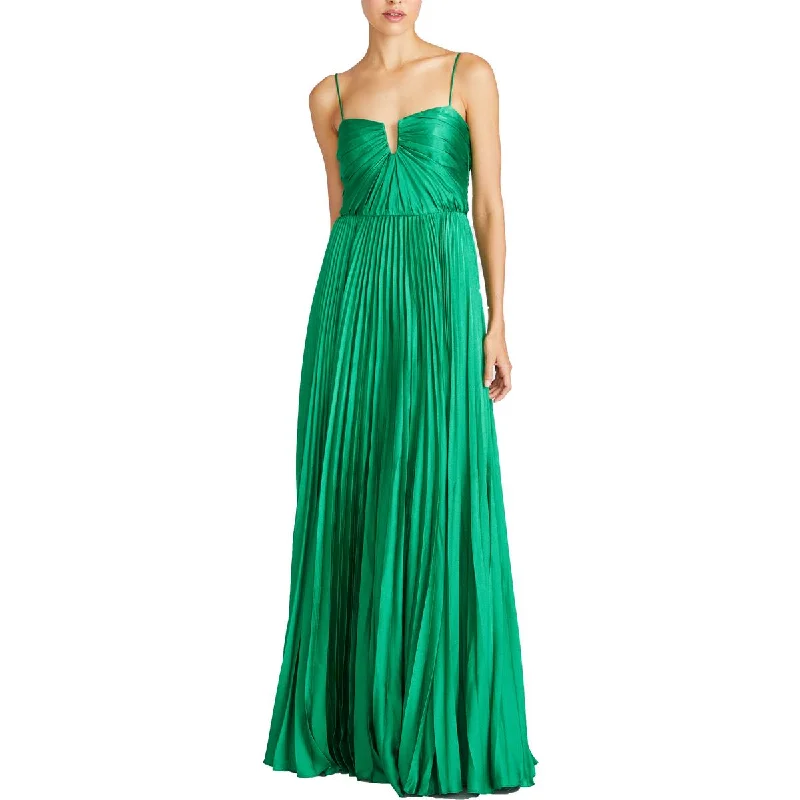 beach party dressesWomens Satin Full Length Evening Dress