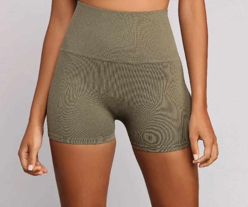 women's fair-trade shortsSleek And Seamless High Waist Shorts