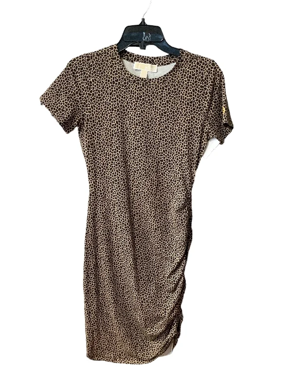 women's unique dressesAnimal Print Dress Designer Michael By Michael Kors, Size Xs