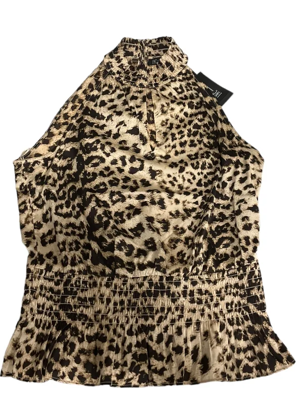 camisoles for womenAnimal Print Top Sleeveless Basic Inc, Size S