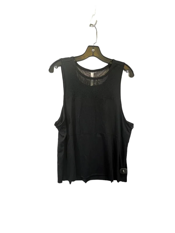 women's tops that offer a perfect blend of style, comfort, and affordabilityBlack Top Sleeveless Free People Movement, Size M