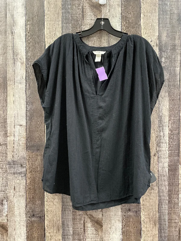 women's tops for those who love to dress up their casual looks with stylish topsBlack Top Sleeveless H&m, Size Xl