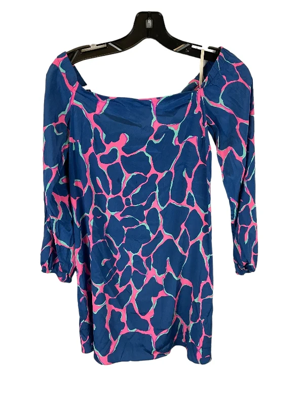 women's halter dressesBlue Dress Designer Lilly Pulitzer, Size Xs