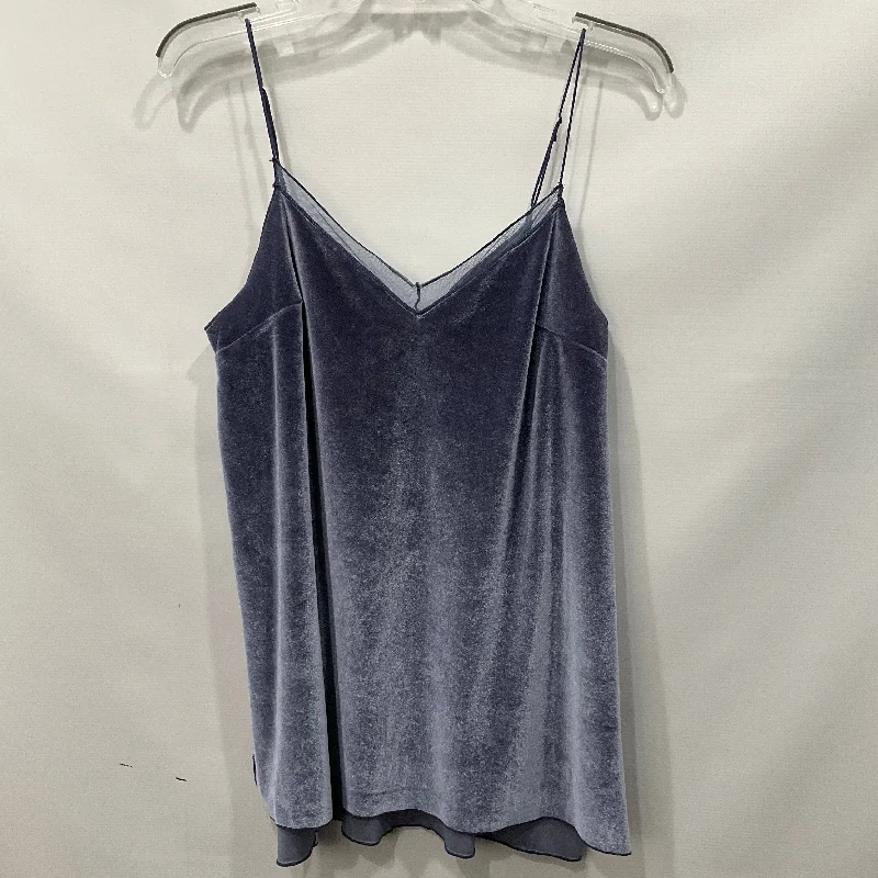 cozy women's tops for fall and winterBlue Top Sleeveless Free People, Size S