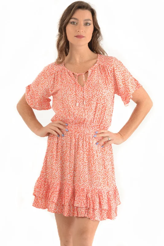 women's trendy dressesCourtney Dress / Coral