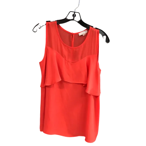 women's tops for cozy nights inCoral Top Sleeveless 1.state, Size S