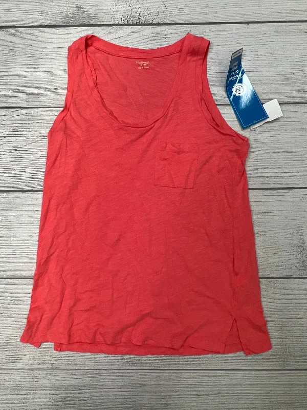 women's tops for relaxed weekendsCoral Top Sleeveless Basic Madewell, Size Xs