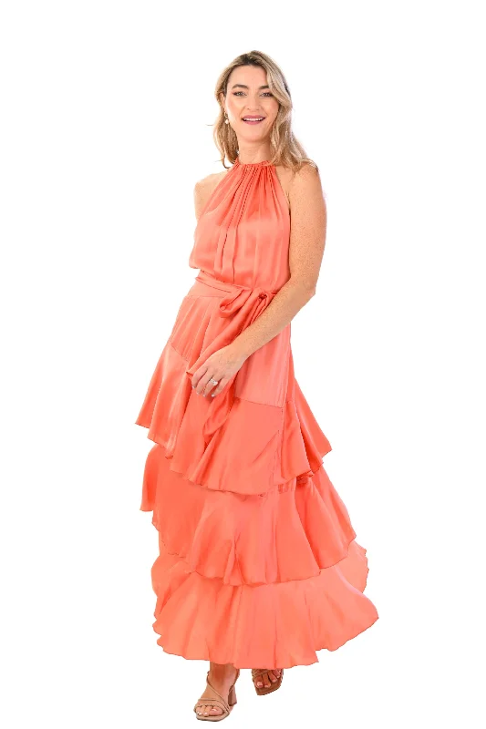 women's cotton dressesHeidi Dress / Coral