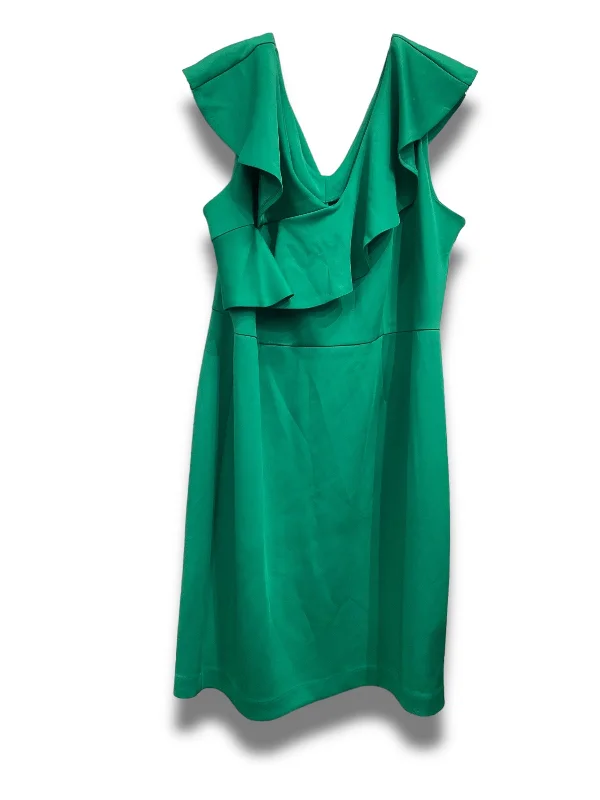 women's stretchy dressesDress Casual Short By Lane Bryant In Green, Size: 2x