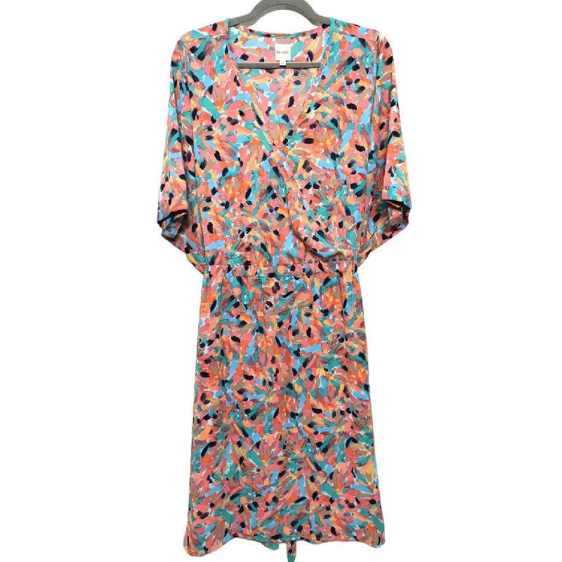 women's statement dressesDress Casual Short By Nic + Zoe In Multi-colored, Size: 3x