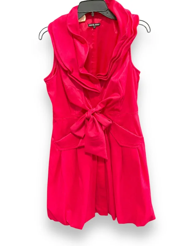 women's halter dressesDress Casual Short By Samuel Dong In Pink, Size: M