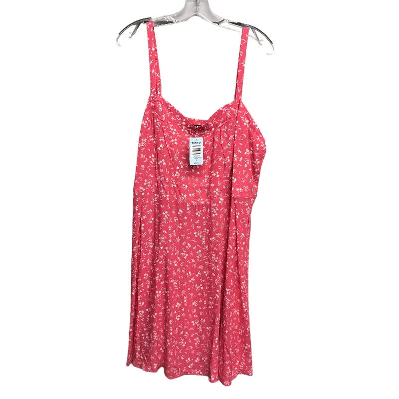 women's floral dressesDress Casual Short By Torrid In Pink, Size:2X