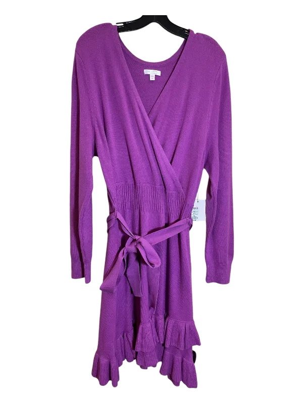 women's formal dressesDress Work By Lc Lauren Conrad In Purple, Size: 1x