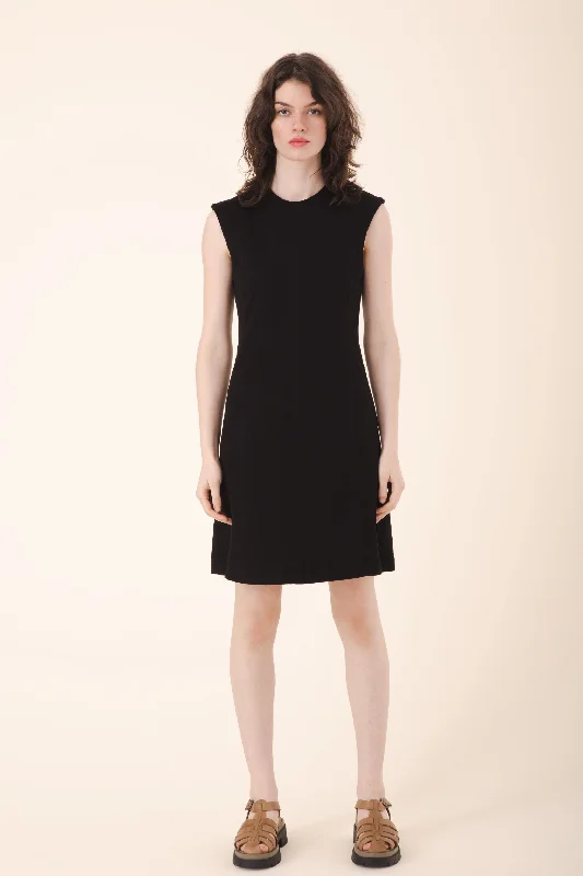 women's short-sleeved dressesFeel Form Dress in Black