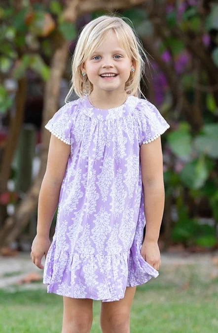 women's body-skimming dressesGirl's Ellie Dress / Lavender