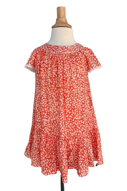 women's casual Friday dressesGirl's Ellie Dress / Coral