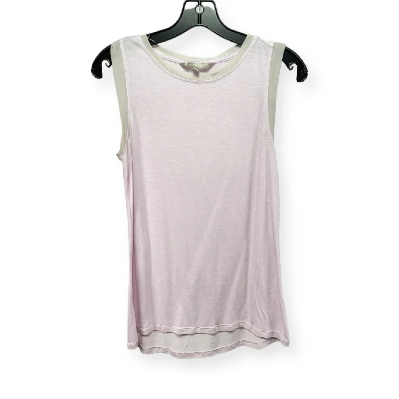 women's tops for those who want to make a fashion statementLilac Top Sleeveless Athleta, Size S