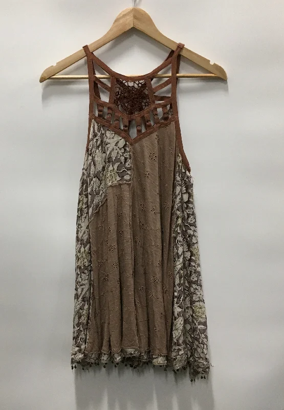 women's tops for date nightsMauve Top Sleeveless Free People, Size S