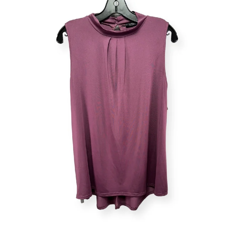 women's tops for those who seek both style and comfortMauve Top Sleeveless Love Dear, Size S