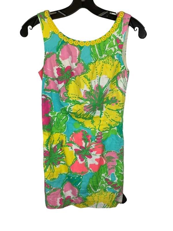 women's bow dressesMulti-colored Dress Designer Lilly Pulitzer, Size 0