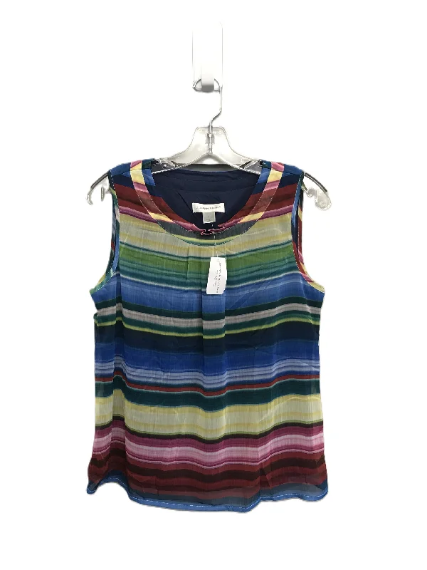 luxury women's topsMulti-colored Top Sleeveless By Christopher And Banks, Size: S