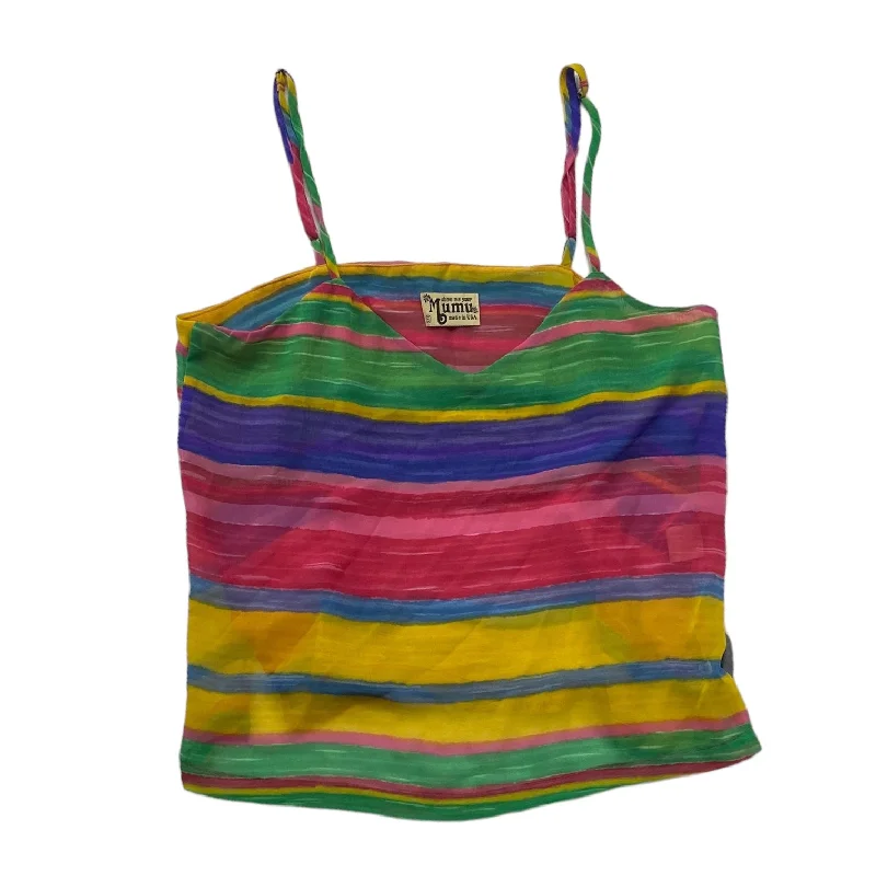 women's tops for those who love bold and vibrant colorsMulti-colored Top Sleeveless Show Me Your Mumu, Size S