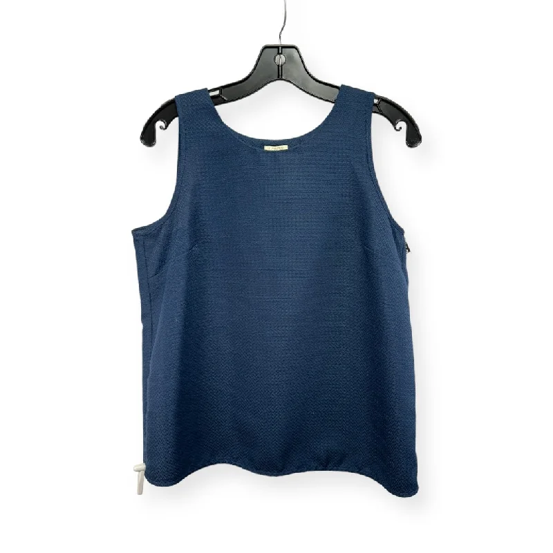 women's tops for those who value both quality and affordabilityNavy Top Sleeveless J. Crew, Size 6