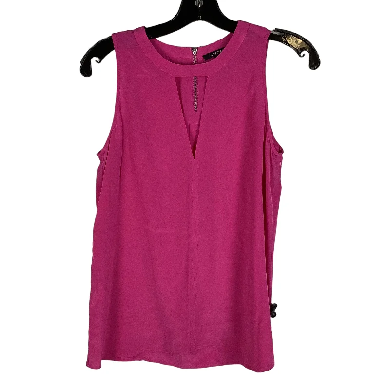 long-sleeved women's topsPink Top Sleeveless Cmc, Size S