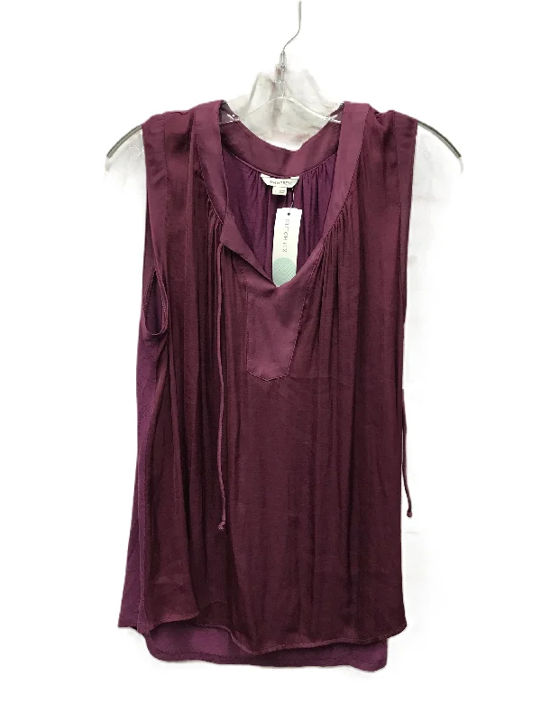 women's tops for summer festivalsPurple Top Sleeveless By Sweetgrey, Size: L