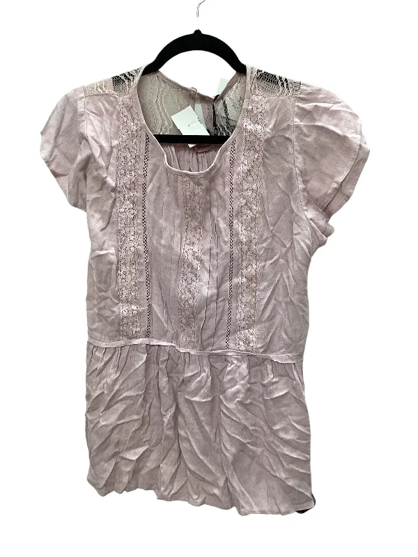 women's tops for those who want to add a touch of sophistication to their casual attirePurple Top Sleeveless Cme, Size S