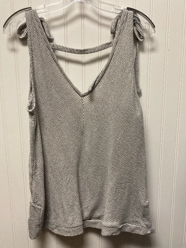 women's tops with built-in brasStriped Pattern Top Sleeveless Lucky Brand, Size M