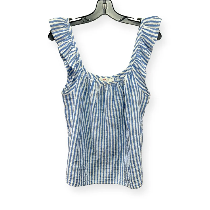 women's tops for those who love to shop for unique findsStriped Pattern Top Sleeveless Vineyard Vines, Size S