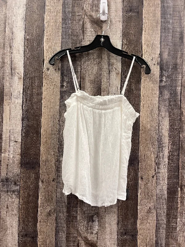 women's tops for those who want to add a bit of flair and personality to their looksWhite Top Sleeveless Z Supply, Size L