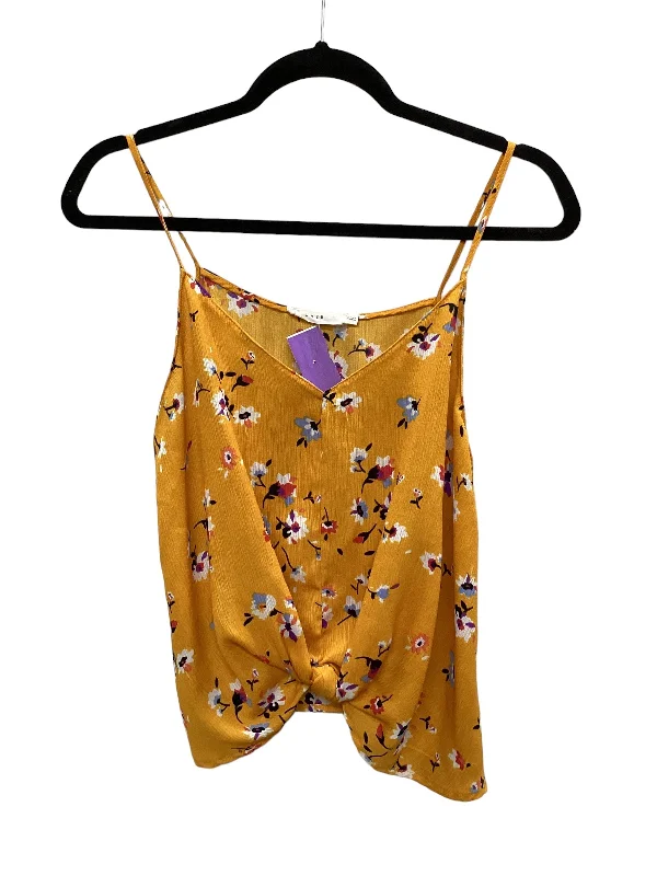 women's tops for those who value both quality and affordabilityYellow Top Sleeveless Lush, Size M